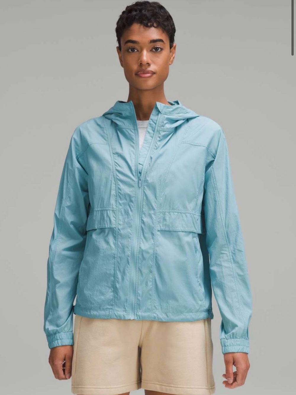 Lululemon Hood Lite Jacket Tidal Teal